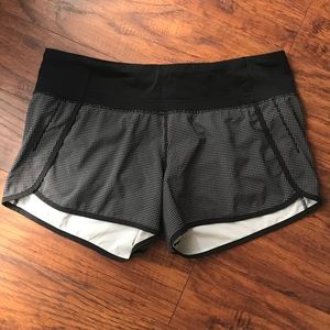 Lululemon run speed shorts